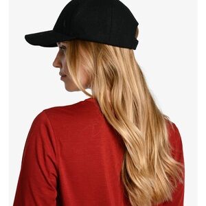 Lole Black Cap with Silver Button